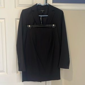 Ann Taylor Navy Skirt Suit